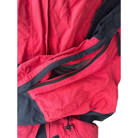 Mens Mountain Hardwear Conduit Parka Sz L Jacket RED/Black Skiing Hiking - Picture 3 of 6